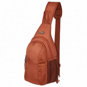Bolso Bandolera Ligero Unisex de Poliéster Impermeable con Diseño de Dibujos Animados, Resistente para Uso Diario, Mochila de Hombro/Pecho - Product Image 2