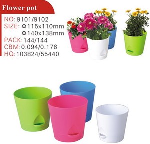 Nhựa Chậu hoa cổ điển Vòng tái chế tưới nước nồi cho các nhà máy trong nhà - Product Image 5