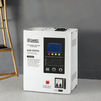 RVR-5000VA Régulateur de tension automatique monophasé AVR Stabilisateur SVC 110V 220V Affichage LED Courant alternatif 50/60Hz Fréquence Maison