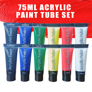 Pintura Acrílica de Alta Calidad al por Mayor, 75 ml, No Tóxica, para Artistas Profesionales, para Pintar sobre Lienzo, Madera y Tela - Product Image 2