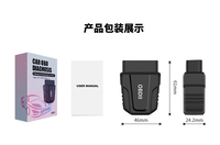 Escáner OBDII OEM EOBD V011 para Diagnóstico de Motor de Vehículo, Sensor de O2, Datos en Tiempo Real, Preinspección, Accesorios Electrónicos CE, para Comerciantes