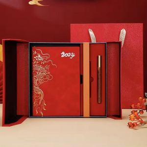 2026 Diary and Stylus Pen Promotional Luxury Business Cooperate Executive Gift Set Giveaways with logo for Men and <b>Women</b> - Product Image 1