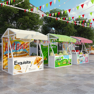 Mạnh mẽ và bền Booth hiển thị Kệ biển quảng cáo xách tay thị trường gian hàng Giá tiếp nhận khuyến mãi Bảng hiển thị truy cập - Product Image 1