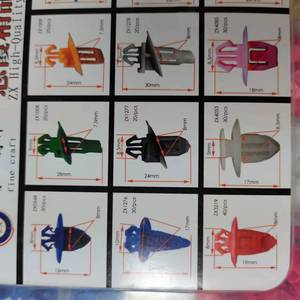 Clips de fixation automatique et attaches en plastique Différents modèles Clip de panneau de porte à rivets <span class=keywords><strong>pop</strong></span> Clips de pare-chocs <span class=keywords><strong>Pince</strong></span> de tube <span class=keywords><strong>Rivet</strong></span> aveugle - Product Image 3