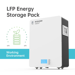 Beny 51.2V <span class=keywords><strong>Batterie</strong></span> solaire longue durée Lithium Fer Phosphate 48V 50Ah 100Ah 2,5 Kwh 5Kwh <span class=keywords><strong>Batterie</strong></span> de stockage d'énergie murale - Product Image 6