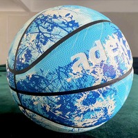 Ballon de basket officiel de taille 7, 6, personnalisé, cadeaux d'entraînement, logo imprimé, cuir PU luminescent, fabriqué par le fabricant officiel