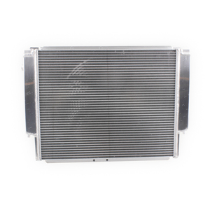 مبرد ألومنيوم بصفين SS-0134 متوفر في الولايات المتحدة لسيارات BMW الفئة <span class=keywords><strong>3</strong></span> E36 320i 323i 325i 328i M3 Z3 موديلات 1992-1999 ذات ناقل حركة يدوي - Product Image 2