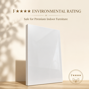 Pannello in <span class=keywords><strong>MDF</strong></span> <span class=keywords><strong>Laccato</strong></span> Lucido 18mm <span class=keywords><strong>Bianco</strong></span> Puro Impermeabile per Mobile Bagno e Ante Cucina - Product Image 3