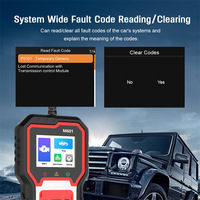 Herramienta de Diagnóstico Automotriz Profesional M601D OBD2, Escáner para Autos con Más de 4000 Códigos, Diagnóstico Específico a Nivel OE para BMW, Mercedes, VAG