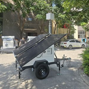 Di động giám sát năng lượng mặt trời Trailer khẩn cấp trung tâm chỉ huy nhanh chóng thiết lập máy ảnh nhiệt tìm kiếm cứu hộ - Product Image 1
