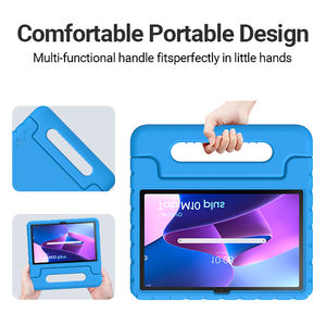 Étui pour tablette HGD pour enfants pour <span class=keywords><strong>Lenovo</strong></span> <span class=keywords><strong>Tab</strong></span> <span class=keywords><strong>M10</strong></span> <span class=keywords><strong>Plus</strong></span> 10.6 pouces, protection antichoc antichoc écologique contre les chutes, non toxique - Product Image 2