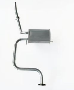 Silenciador de Escape de Acero Inoxidable 409 de 1.2mm 1.5mm de Alto Flujo y Bajo Precio para Chevrolet Spark 1.0, Suministro de Fábrica - Product Image 2