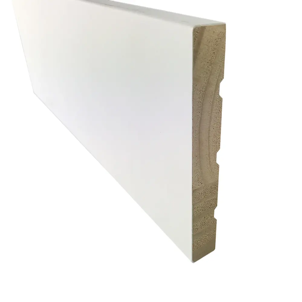 White Gesso Coated Wood Door Jamb for Interior and Exterior Doors