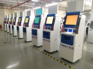 Quiosco de pantalla táctil montado en la pared de alta calidad, máquina de pago de autoservicio de hospital, pago con tarjeta de <span class=keywords><strong>seguridad</strong></span> <span class=keywords><strong>social</strong></span> compatible - Product Image 6