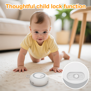 Máquina <span class=keywords><strong>de</strong></span> Sonido Portátil <span class=keywords><strong>para</strong></span> Bebés, Ruido Blanco, Sonido <span class=keywords><strong>de</strong></span> <span class=keywords><strong>Lluvia</strong></span> con Luz, Volumen Ajustable, Recargable, Ayuda <span class=keywords><strong>para</strong></span> <span class=keywords><strong>Dormir</strong></span> - Product Image 4