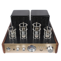 Amplificador de Tubos Estéreo Hyper Sound de 30W*2 para Cine en Casa, Diseño Moderno, USB/BT/Óptico/Coaxial/AUX, Aleación de Aluminio, Salida SW, 1 Año de Garantía