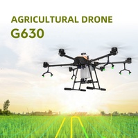 Drones agriculture uav pulvérisateur cadre en fibre de carbone drone agricole pulvérisateur Drones