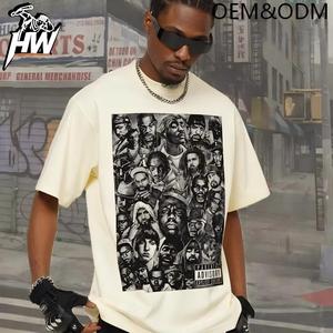 Tenue de rappeur personnalisée en molleton 380G doublé, impression numérique DTG superposée, vêtements de streetwear quotidiens, choix des designers, vêtements haut de gamme - Product Image 2