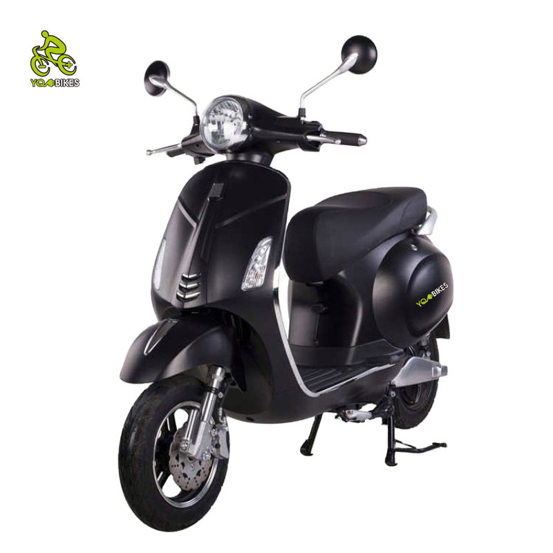 Yqebikes Volwassen Klassieke Vespa Ckd Levering Elektrische Fiets Vespa Motorfiets 1000W Motor Elektrische Scootmobiel Voor India Markt