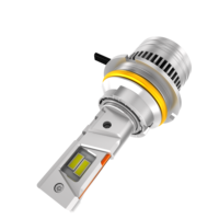 Phares LED haute puissance X9P 9007 55W 12000L H4 H13 H11 H3 H10 9004 55W 12000LM 24V pour voiture, ampoule LED avec ventilateur