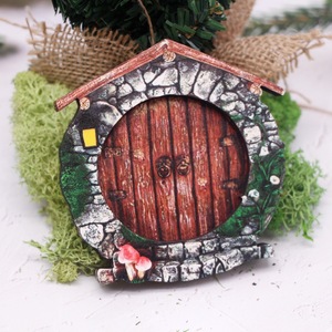 <span class=keywords><strong>Maison</strong></span> <span class=keywords><strong>de</strong></span> poupée 3D à double étage, porte <span class=keywords><strong>de</strong></span> fée <span class=keywords><strong>de</strong></span> jardin et nain en bois, best-seller d'<span class=keywords><strong>Amazon</strong></span>, <span class=keywords><strong>de</strong></span> la marque Xinchen - Product Image 4