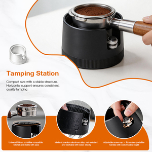 Own Mold Snap-on Disassembly Eco-Friendly Classic Barista Tools Coffee Portafilter Holder - Product Image 3