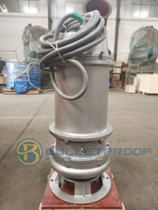 Bomba de Aguas Residuales Municipales de Servicio Pesado a Prueba de Explosiones, Fabricada en China, Bajo Mantenimiento, SS304/SS316, 380V-660V, 100-600m/h, Trifásica - Product Image 5