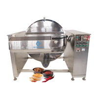 Ventes Flash : Marmite de Cuisson Électrique Sanitaire à Vapeur avec Agitateur pour Mayonnaise et Sauces Alimentaires