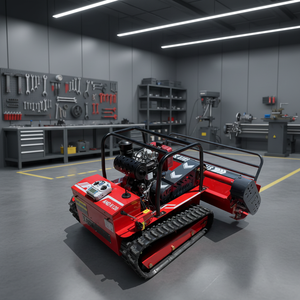 <span class=keywords><strong>Tondeuse</strong></span> à gazon diesel automotrice à moteur 4 temps 24V 196cc pour barrage de verger de ferme bricolage machines de Construction à usage industriel - Product Image 3