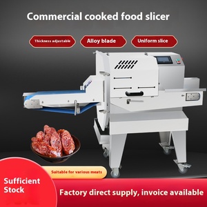 Rebanadora comercial totalmente automática para carne cocida, verduras en conserva, <span class=keywords><strong>cerdo</strong></span> estofado, jamón curado, ternera, cordero, Motor multifuncional - Product Image 3