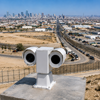 Caméra thermique PTZ de surveillance périmétrique pour clôtures de frontière à longue portée
