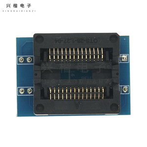 Adaptador Sop28 a Dip28, conector de 28 pines, paso de 1,27 mm, Qts-28-1.27-04 para pruebas de circuitos integrados - Product Image 3