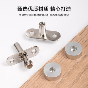 Grille Rotating Screen Accessories M8 Polished Aluminum Alloy Swivel For Partition Living Room Office - Product Image 4
