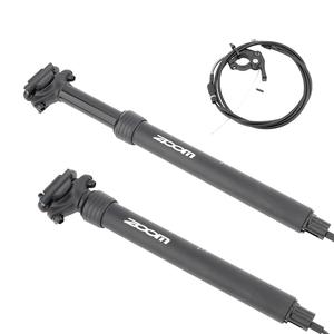 <span class=keywords><strong>Tige</strong></span> <span class=keywords><strong>de</strong></span> <span class=keywords><strong>Selle</strong></span> Hydraulique <span class=keywords><strong>ZOOM</strong></span> 80mm à Câblage Interne pour VTT et Vélo <span class=keywords><strong>de</strong></span> Route en Alliage d'Aluminium 27.2/28.6/30.8/31.6/33.9mm 370mm - Product Image 5