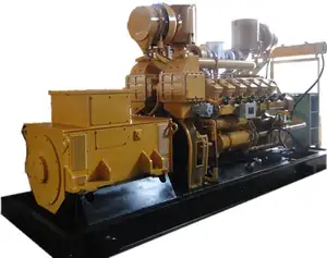 Shengdong 500kw 600kw water cooled natural gas generator with spare parts