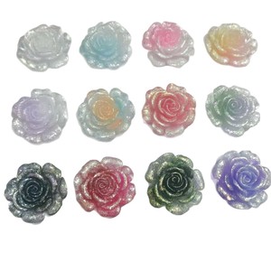 新しいホタル発光七花手作りクラフトDIYプラスチック/樹脂製携帯電話ケースヘアピンキーホルダーアクセサリー滴るような接着剤 - Product Image 5