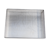 Plaque de cuisson rectangulaire en acier inoxydable durable avec logo personnalisé pour la cuisine et la restauration