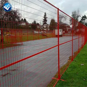 中国供应商塑料安全隐私围栏pvc花园临时围栏加拿大临时围栏