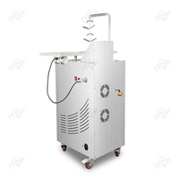 Liquide de chocolat continu à chaleur commerciale Fabricant de coulée Petite machine à tempérer le chocolat fondu