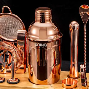 Set di kit per barrette per Wine Shaker da 11 pezzi Set di kit per barman Mixology