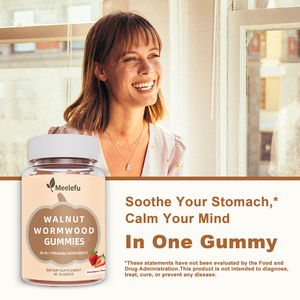 よもぎ黒クルミグミ ハーブサプリメント クレンズチンキエキス 腸内洗浄 消化促進 食品グレード 500mg - Product Image 5