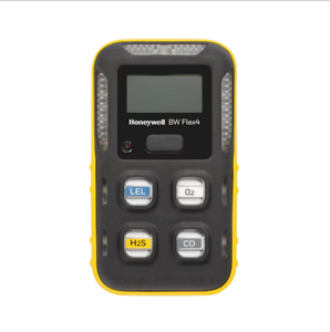 BW Flex4 Multi-Gas Detector <b>Diffusion</b> Type O2, LEL, CO, H2S, CO2 Configurable <b>Portable</b> Multi Gas Detector - Product Image 1