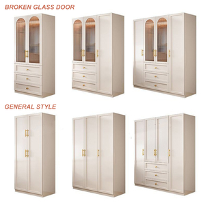 Tủ đựng đồ cửa mở hiện đại Thiết kế mới nhất Tủ văn phòng Tủ quần áo phòng ngủ Nội thất Tủ quần áo Tủ quần áo đặt làm riêng - Product Image 4