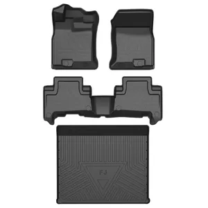 Tapis de sol de luxe en TPE, tapis imperméable, personnalisé pour voiture, pour FJ Cruiser