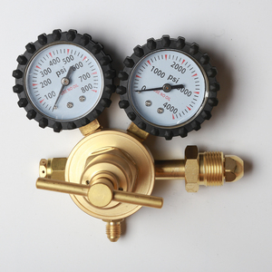 Regolatore di azoto in ottone ad alta pressione 800PSI ad alta resistenza con connettore svasato - Product Image 6