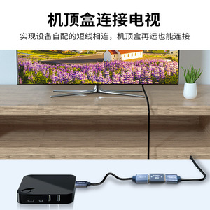 อะแดปเตอร์ต่อขยาย HDMI 2.1 หญิง-หญิง Jinghua รองรับ 8K 60Hz ตัวเรือนอะลูมิเนียมอัลลอยด์ คุณภาพสูง - Product Image 2