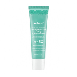 ครีมกันแดด OEM SPF 50 + แบบเบาและไม่เหนียวเหนอะหนะเหมาะสำหรับผิวมันและผิวผสมครีมกันแดดสีเขียว - Product Image 1