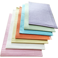 Consommables médicaux, bavette dentaire manuelle jetable imperméable pour usage médical