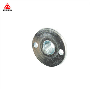 Red Anodized Aluminum Flange Nut M10 Metric 18mm Height CNC Machined Round Head General Industry Use - Product Image 3