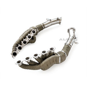Collecteur d'échappement haute performance pour Lamborghini Huracán STO 5.2 2020-2025 en acier inoxydable avec bouclier thermique - Product Image 6